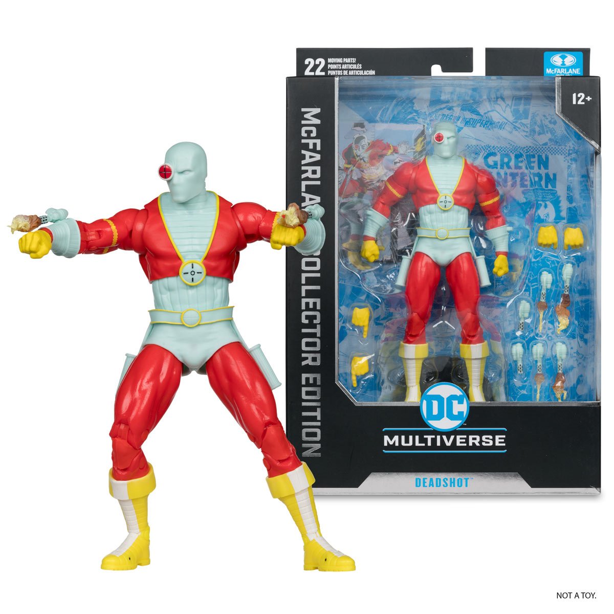 DC McFarlane Collector Edition Wave 10 #35 Deadshot 7-Inch Scale Action Figure