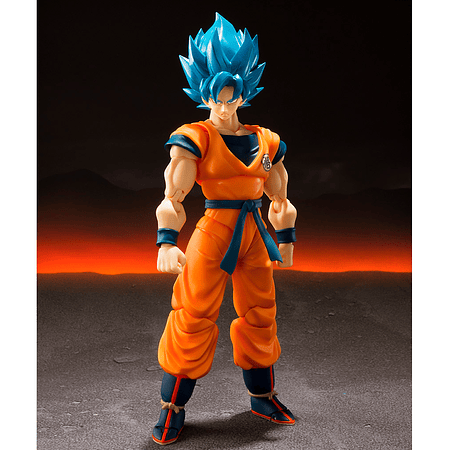 S.H.Figuarts Dragon Ball Super Super Saiyan God Super Saiyan Goku (Restock2025)