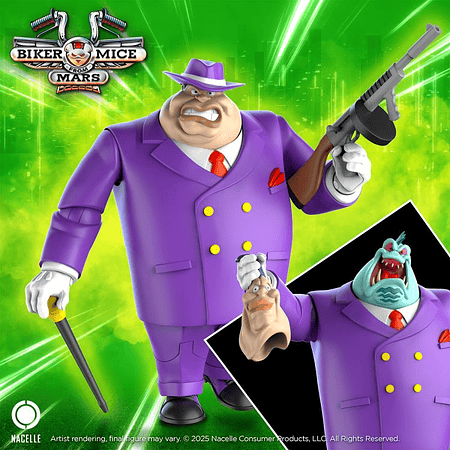 [Preventa Abierta] Biker Mice from Mars Limburger Action Figure
