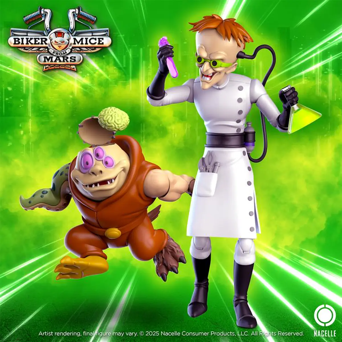 Preventa Abierta] Biker Mice from Mars Dr. Karbunkle with F | Avso