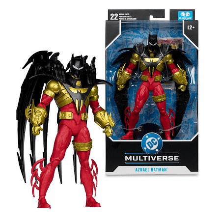 [Preventa Abierta] DC Multiverse Batman Wave 4 Azrael Batman Knightquest 7-Inch Scale Action Figure