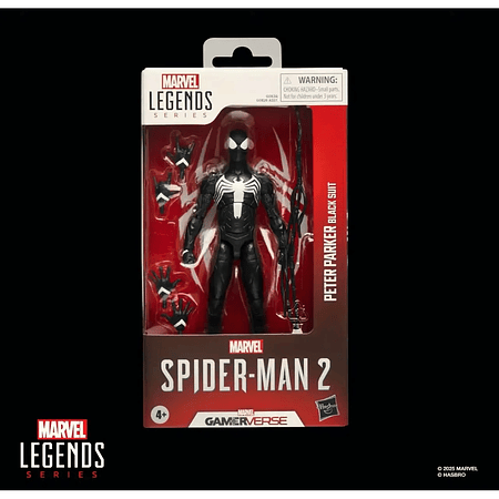 Marvel Legends Gameverse Peter Parker Spider-Man (Symbiote Suit)