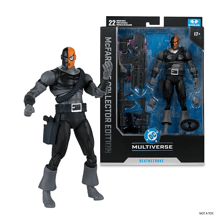 [Preventa Abierta] DC McFarlane Collector Edition Wave 12 #46 Deathstroke The Terminator (Platinum Edition)