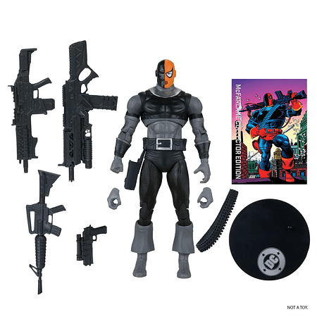 [Preventa Abierta] DC McFarlane Collector Edition Wave 12 #46 Deathstroke The Terminator (Platinum Edition)