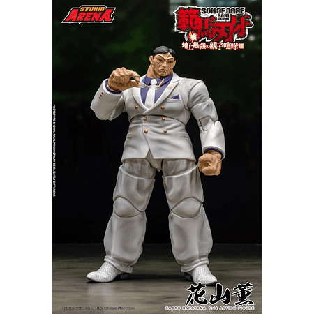 [Preventa Abierta]  Baki Hanma: Son of Ogre Storm Arena Kaoru Hanayama 1/12 Scale Action Figure