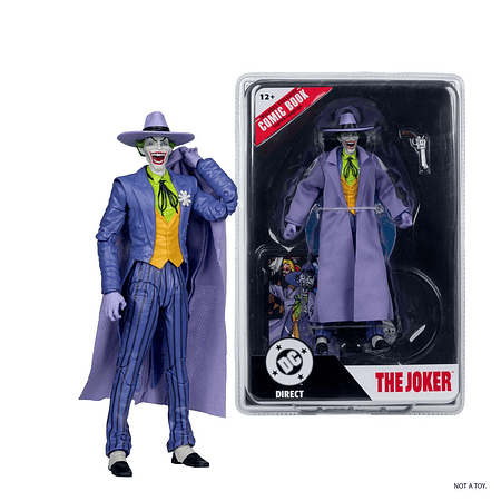 [Preventa Abierta] DC Direct Page Punchers Wave 10 The Joker Crisis on Infinite Earths 7-Inch Scale Action Figure with Comic