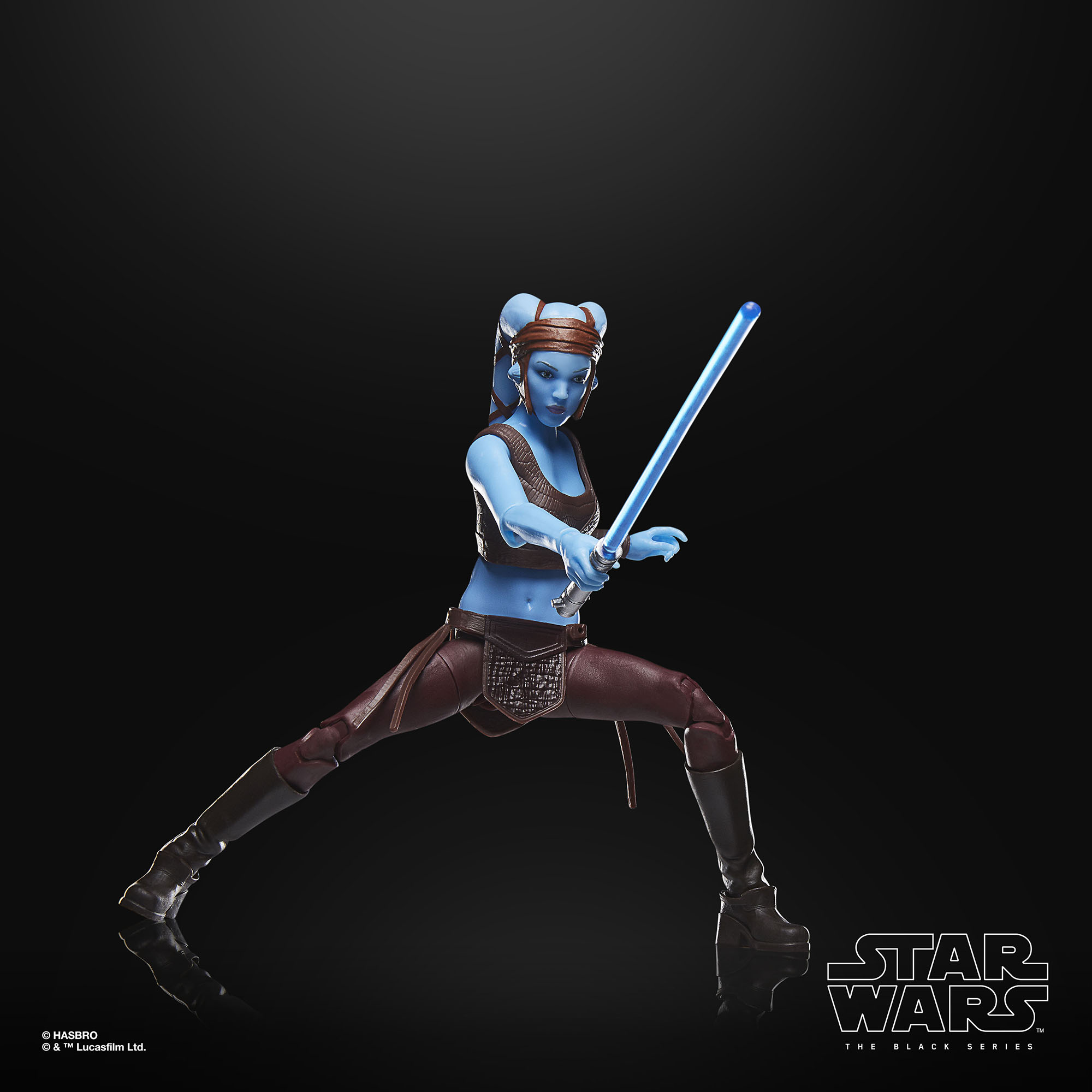 Star Wars Black Series - Aayla Secura Hasbro - Figurina PVC Nuova Sigillata