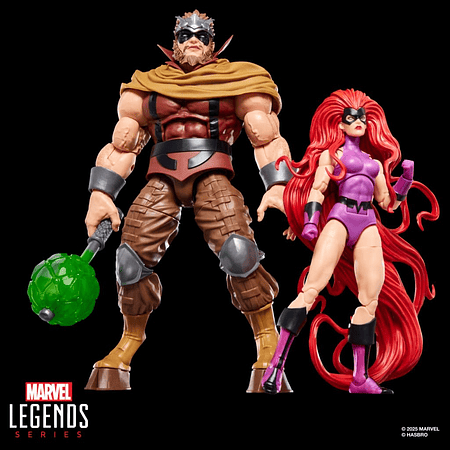 [Preventa Abierta] Marvel Legends Inhumans Marvel's Medusa & Marvel's Gorgon 2-Pack