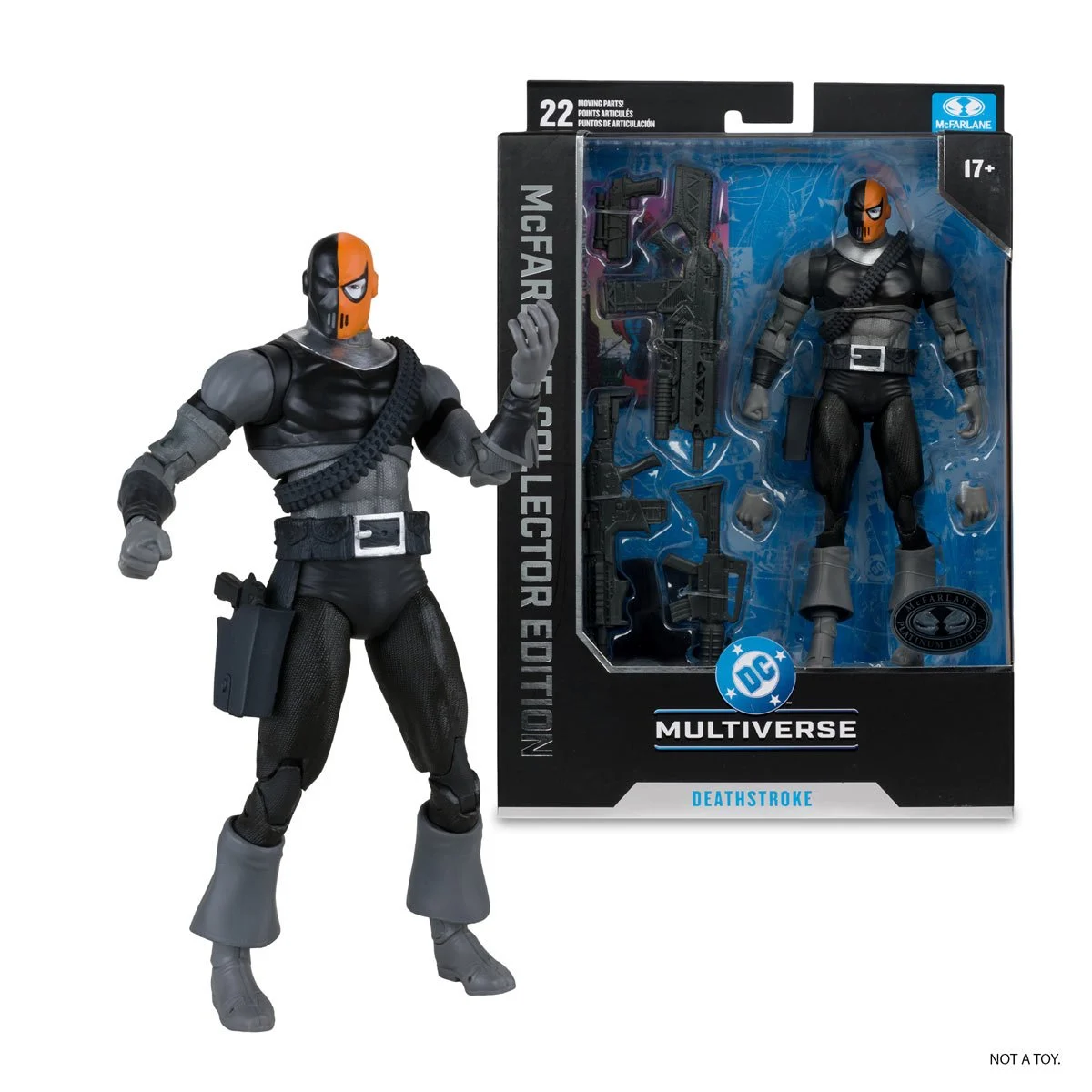 DC McFarlane Collector Edition Wave 12 #46 Deathstroke The Terminator (Platinum Edition)