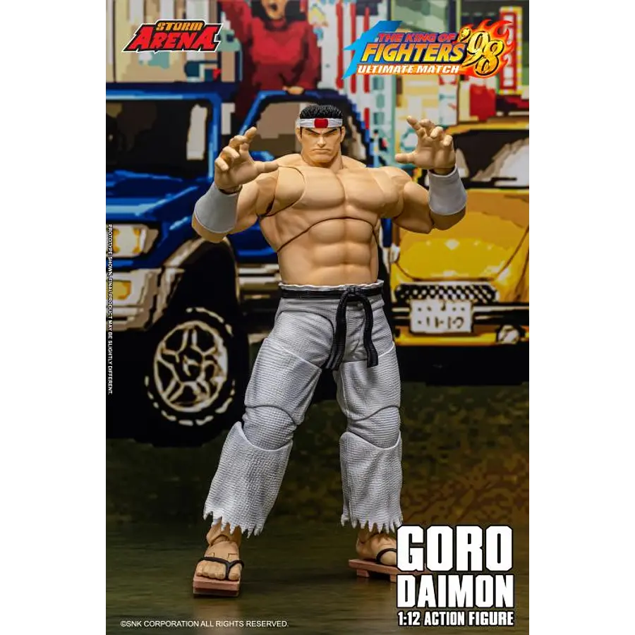 [Preventa Abierta] The King of Fighters '98 Ultimate Match Storm Arena Goro Daimon 1/12 Scale Action Figure