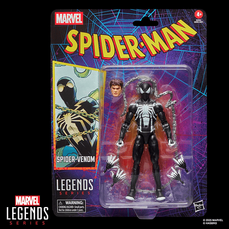 [Preventa Abierta] Marvel Legends Retro Spider-Man Spider-Venom