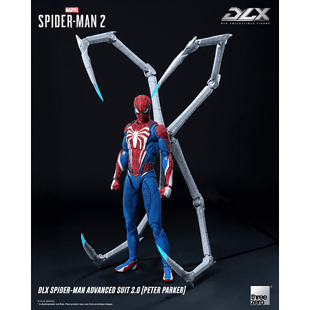 [Preventa Abierta] Marvel's Spider-Man 2: Spider-Man Advanced Suit 2.0 Peter Parker DLX Action Figure