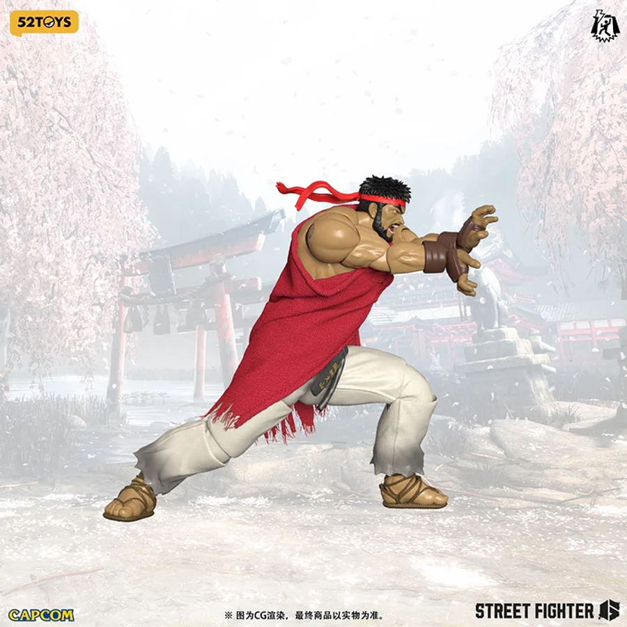 [Preventa Abierta] 52Toys 1/12 Scale Action Figure - Street Fighter 6 - Ryu 2