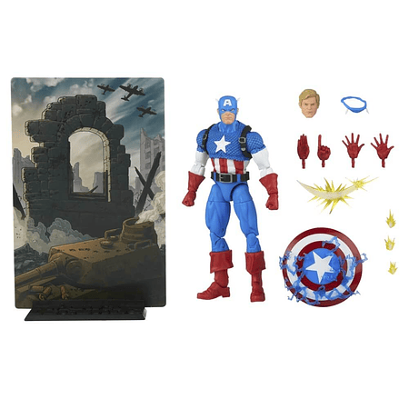 [Preventa Abierta] Marvel Legends 20th Anniversary Captain America (Restock)