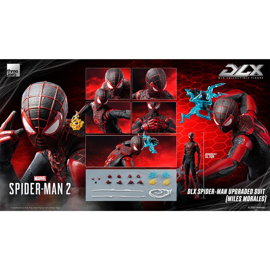 [Preventa Abierta] Marvel's Spider-Man 2: Spider-Man Upgraded Suit Miles Morales DLX Action Figure 14