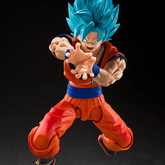 [Preventa Abierta] S.H.FIGUARTS: Dragon Ball Super - Super Saiyan God Super Saiyan Son Goku (Blue Power Transcending Limits)  (USA Ver.) 2