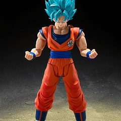[Preventa Abierta] S.H.FIGUARTS: Dragon Ball Super - Super Saiyan God Super Saiyan Son Goku (Blue Power Transcending Limits)  (USA Ver.) 1