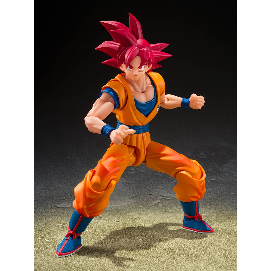 [Preventa Abierta] S.H.FIGUARTS: Dragon Ball Super - Super Saiyan God Son Goku (God Aura) (USA Ver.) 3