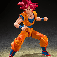 [Preventa Abierta] S.H.FIGUARTS: Dragon Ball Super - Super Saiyan God Son Goku (God Aura) (USA Ver.) 3