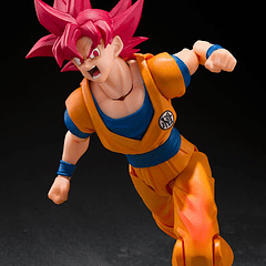 [Preventa Abierta] S.H.FIGUARTS: Dragon Ball Super - Super Saiyan God Son Goku (God Aura) (USA Ver.) 4