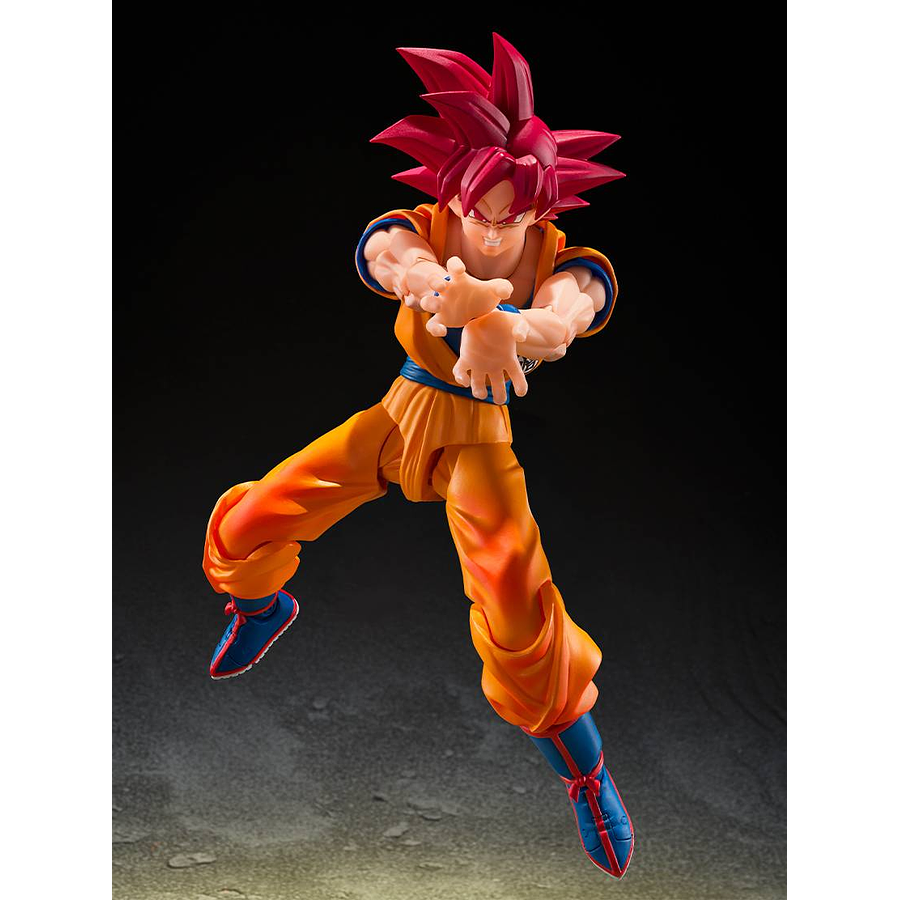 [Preventa Abierta] S.H.FIGUARTS: Dragon Ball Super - Super Saiyan God Son Goku (God Aura) (USA Ver.) 2