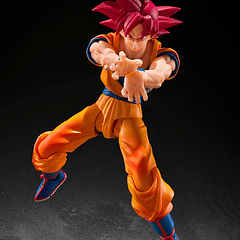 [Preventa Abierta] S.H.FIGUARTS: Dragon Ball Super - Super Saiyan God Son Goku (God Aura) (USA Ver.) 2