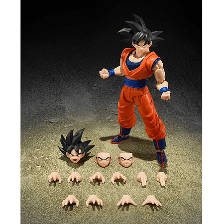 [Preventa Abierta] S.H.FIGUARTS SON GOKU〈THE KIND-HEARTED SAIYAN〉DRAGON BALL Z (God Aura) (USA Ver.)