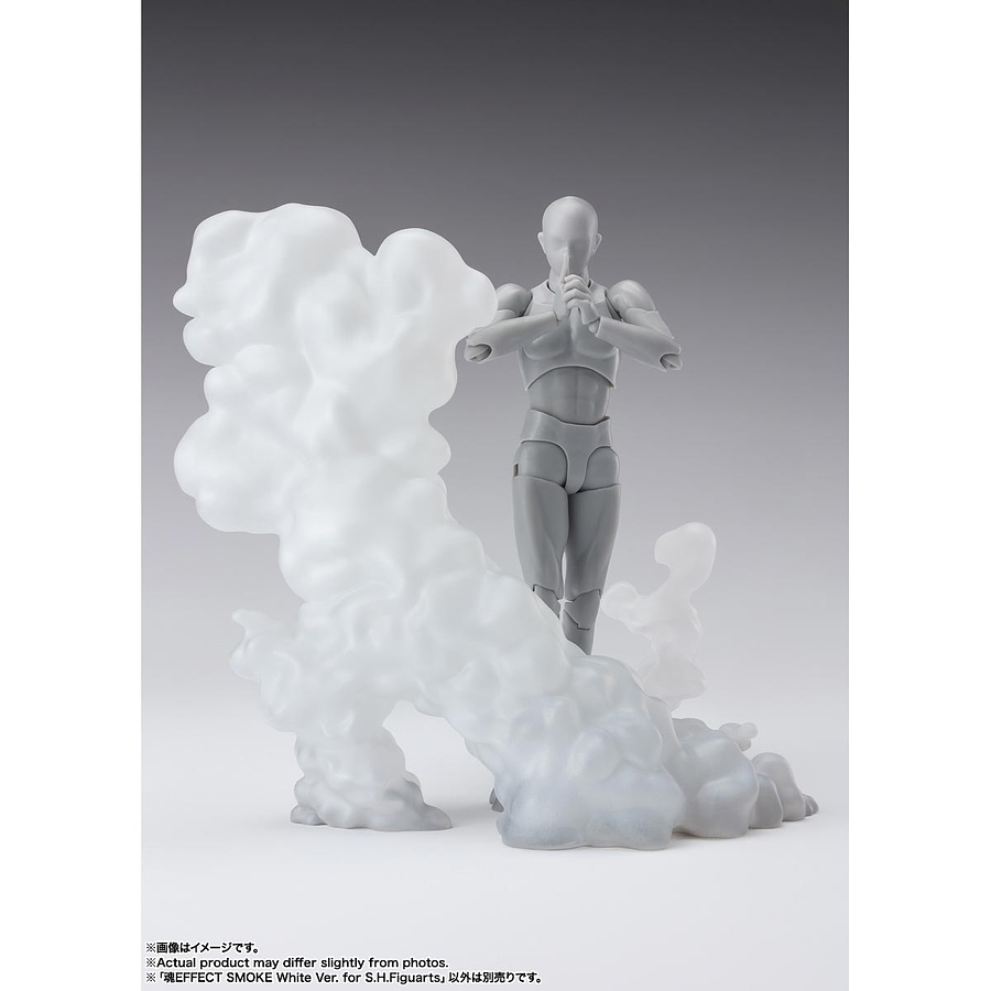 TAMASHII EFFECT TAMASHII EFFECT SMOKE WHITE VER. FOR S.H.FIGUARTS 4
