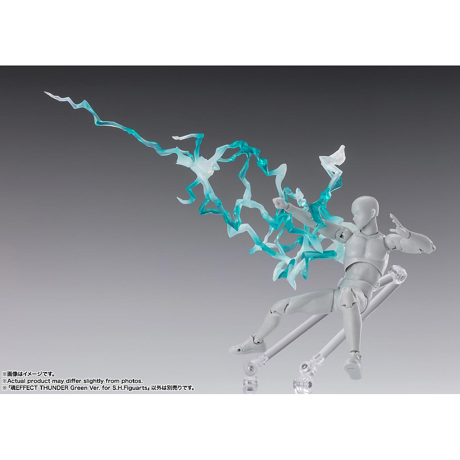 TAMASHII EFFECT TAMASHII EFFECT THUNDER GREEN VER. FOR S.H.FIGUARTS THUGREENEFFDIC2025 2