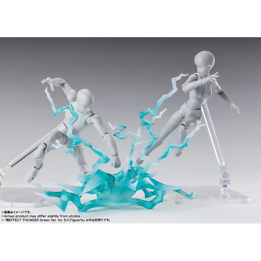 TAMASHII EFFECT TAMASHII EFFECT THUNDER GREEN VER. FOR S.H.FIGUARTS THUGREENEFFDIC2025 4