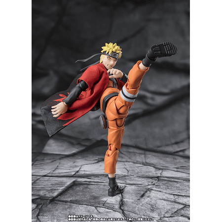 S.H.Figuarts NARUTO UZUMAKI [Sage Mode] - The Savior of Konoha who inherits the will of his master -