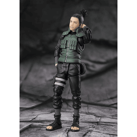 S.H.FIGUARTS SHIKAMARU NARA - BRILLIANT STRATEGIST- NARUTO SHIPPUDEN-