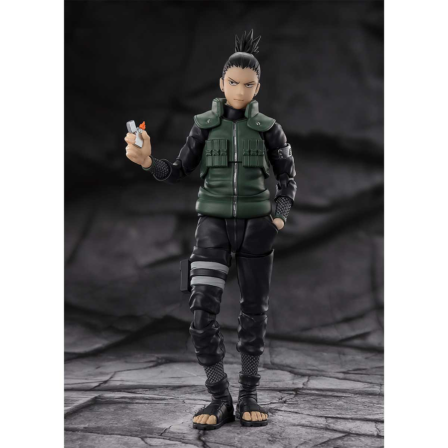 S.H.FIGUARTS SHIKAMARU NARA - BRILLIANT STRATEGIST- NARUTO SHIPPUDEN- 1