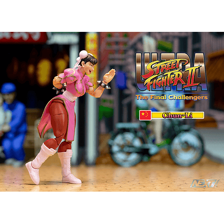 SDCC 2024 Exclusive – Jada Toys Ultra Street Fighter II Pink Chun-Li
