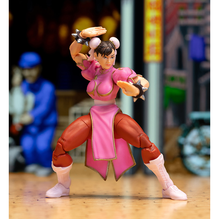 SDCC 2024 Exclusive – Jada Toys Ultra Street Fighter II Pink Chun-Li 2