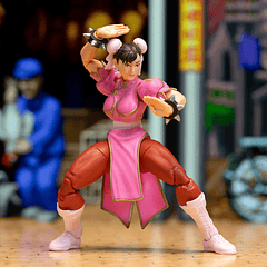 SDCC 2024 Exclusive – Jada Toys Ultra Street Fighter II Pink Chun-Li 2