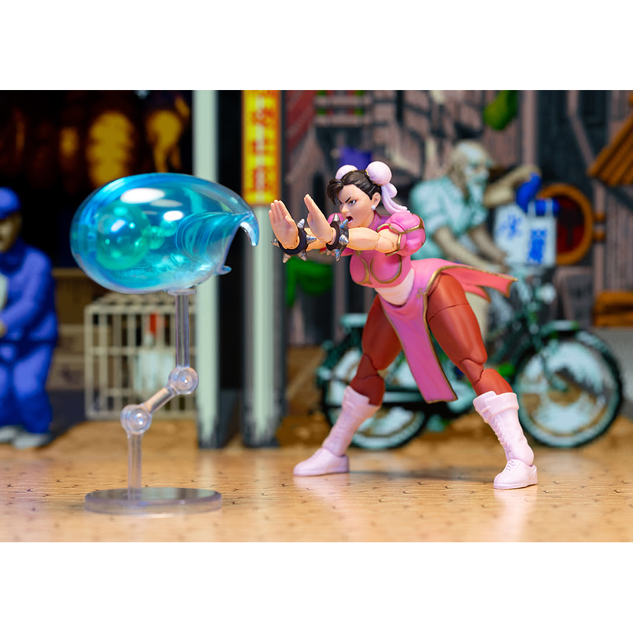 SDCC 2024 Exclusive – Jada Toys Ultra Street Fighter II Pink Chun-Li 4