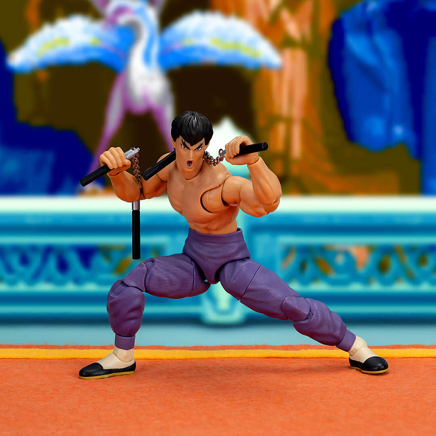 ULTRA STREET FIGHTER II FEI LONG 1/12 SCALE ACTION FIGURE DELUXE PLAYER 2 (EXCLUSIVE) 13