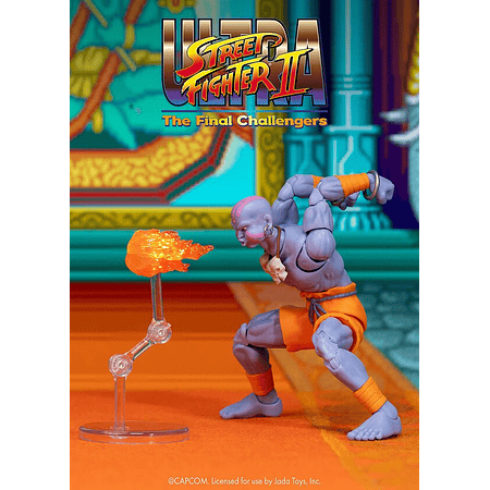Ultra Street Fighter 2: The Final Challengers – Dhalsim Deluxe “Player 2” 1/12 Scale Action Figure (Exclusive)