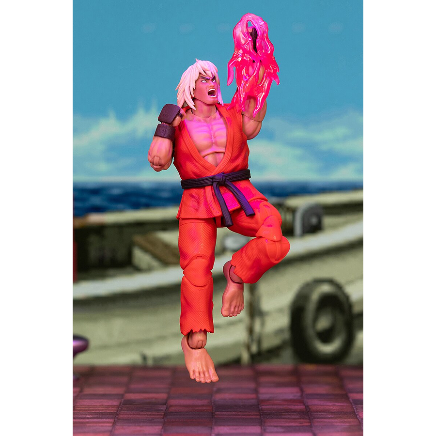 SDCC 2024 Exclusive – Jada Toy Ultra Street Fighter II Violent Ken 5