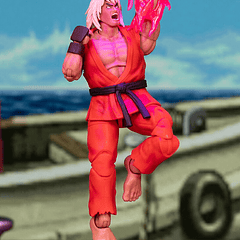SDCC 2024 Exclusive – Jada Toy Ultra Street Fighter II Violent Ken 5