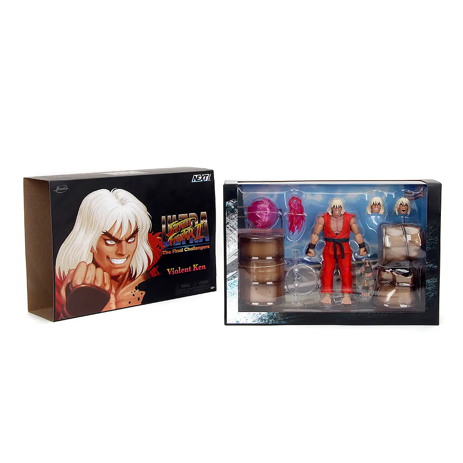 SDCC 2024 Exclusive – Jada Toy Ultra Street Fighter II Violent Ken 9