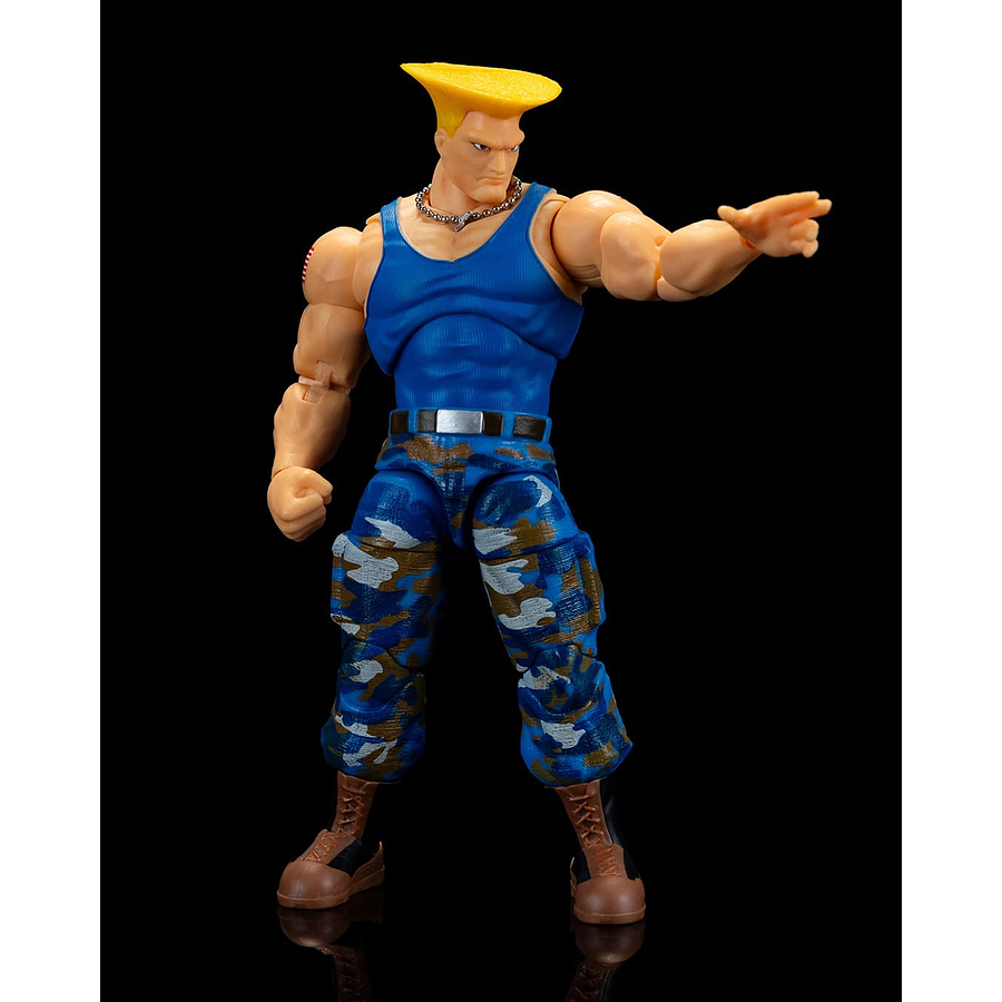 Ultra Street Fighter II Guile Blue Player 2 (Exclusive) 2