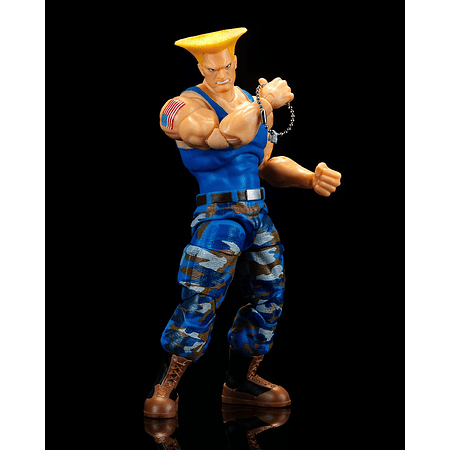 Ultra Street Fighter II Guile Blue Player 2 (Exclusive)