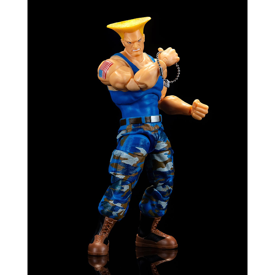 Ultra Street Fighter II Guile Blue Player 2 (Exclusive) 1