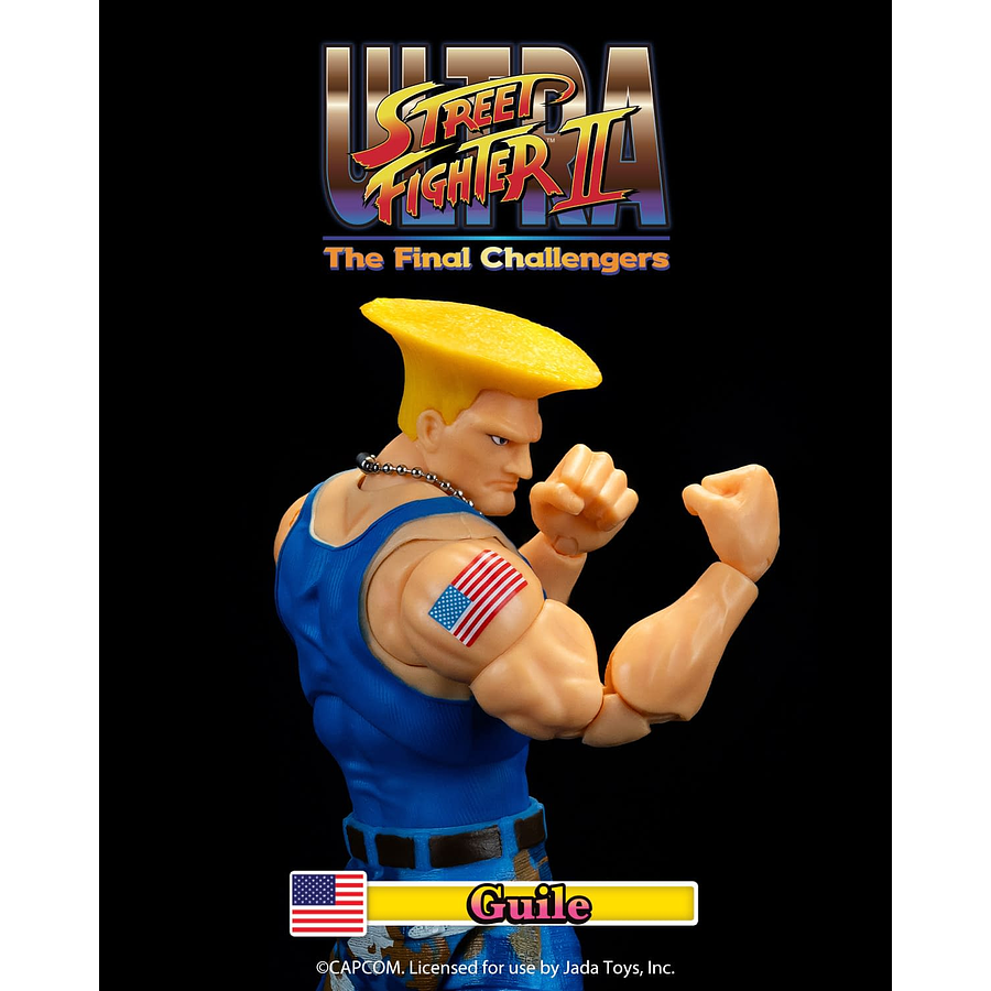 Ultra Street Fighter II Guile Blue Player 2 (Exclusive) 6