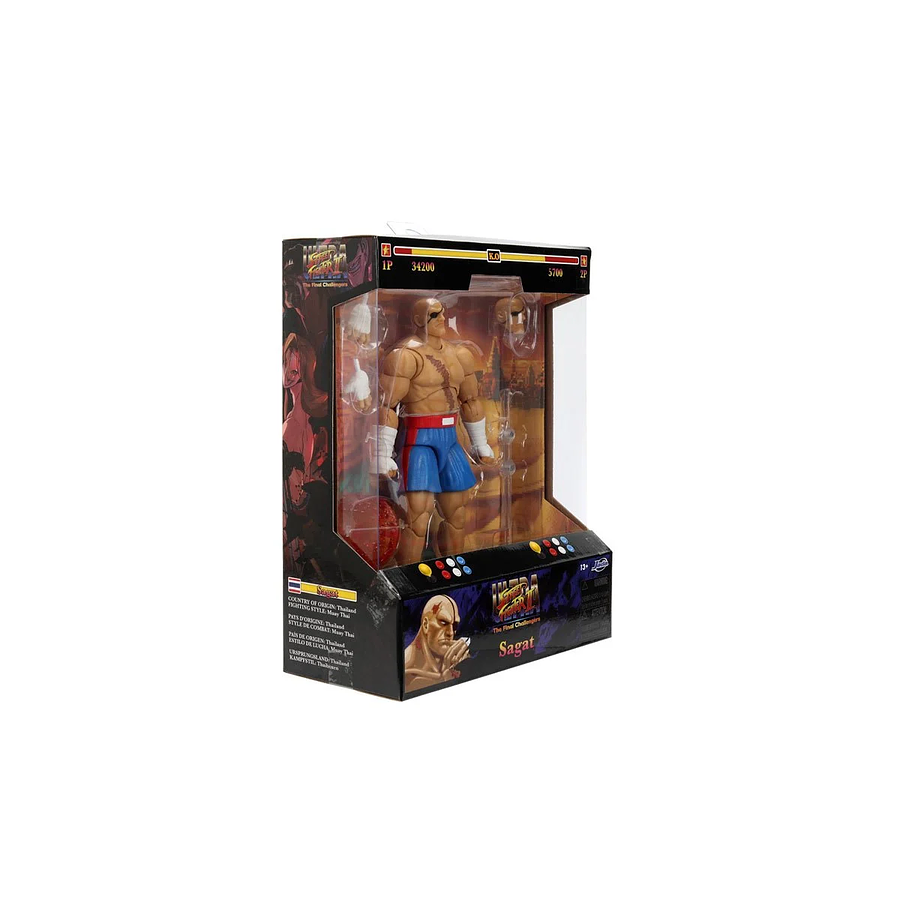 Ultra Street Fighter II: The Final Challengers SAGAT Deluxe (Wave 4) JD35171 15