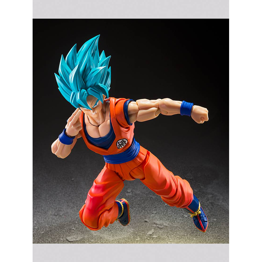 [Preventa Abierta] S.H.FIGUARTS: Dragon Ball Super - Super Saiyan God Super Saiyan Son Goku (Blue Power Transcending Limits) 3