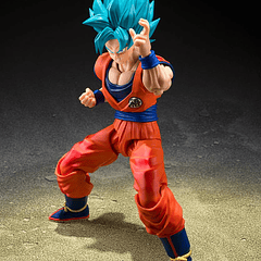 [Preventa Abierta] S.H.FIGUARTS: Dragon Ball Super - Super Saiyan God Super Saiyan Son Goku (Blue Power Transcending Limits) 4