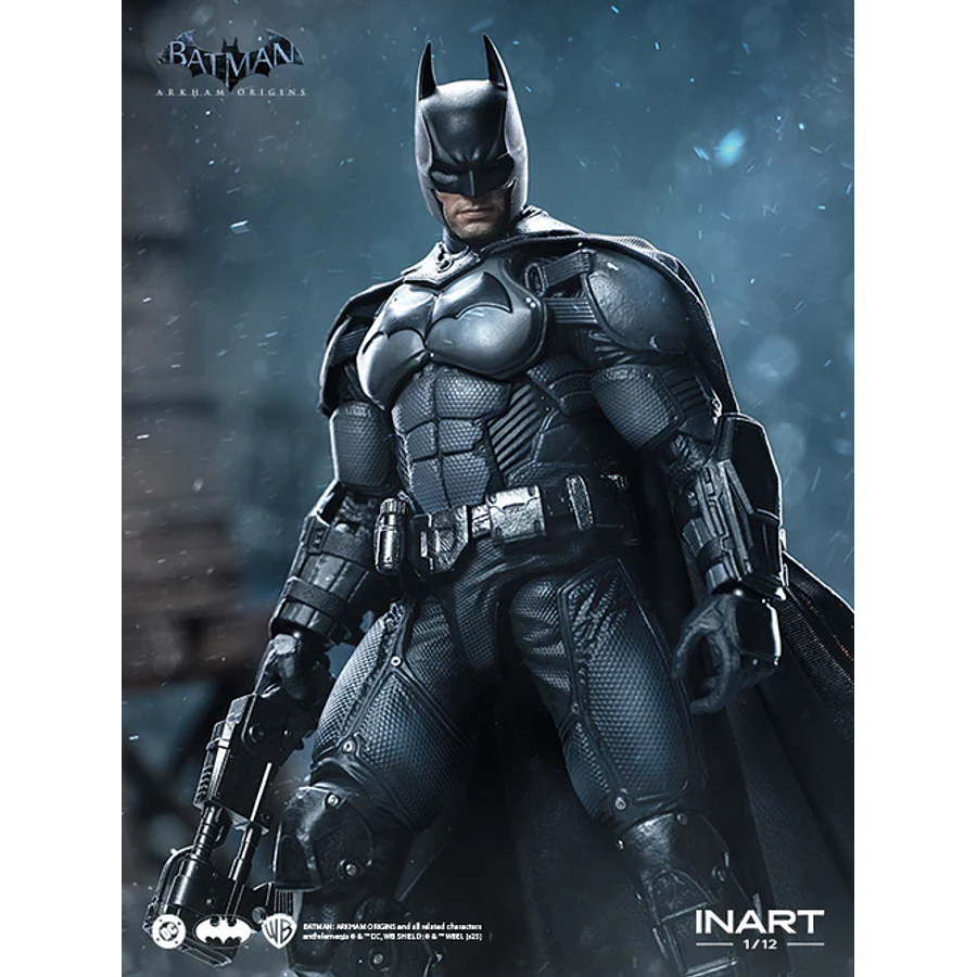 [Preventa Abierta] Batman: Arkham Origins - Batman 1/12 Scale Figure 1